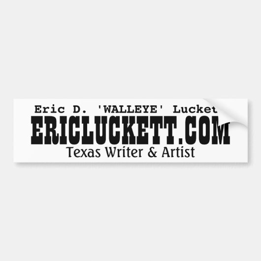 EDL.COM BS 001-090511 BUMPERSTICKER (Voorkant)