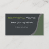 Edle Visitenkarte Web Developer, Grafikdesigner Visitekaartje (Achterkant)