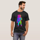 EDM Astronaut Trippy Edm Rave T-shirt (Voorkant volledig)