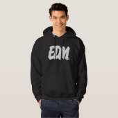 EDM-brieven Hoodie (Voorkant volledig)