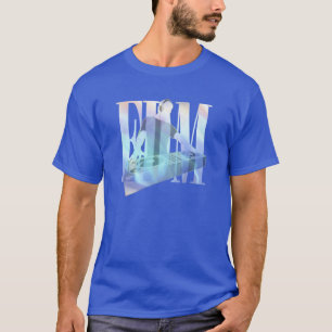 EDM DJ ELEKTRISCH BLAUW T-SHIRT