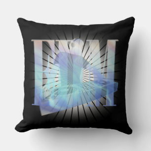 EDM ELEKTRISCH BLAUW KUSSEN