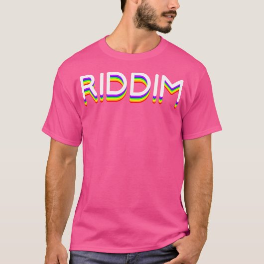 Edm Festival Riddim T-shirt (Voorkant)