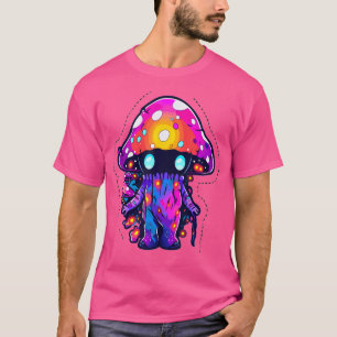 EDM Festival Trippy Art Mushroom Psychedelische Ra T-shirt