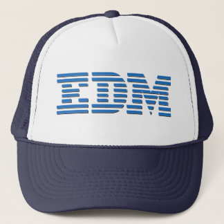 EDM - IBM Parody Design for EDM Lovers Trucker Pet