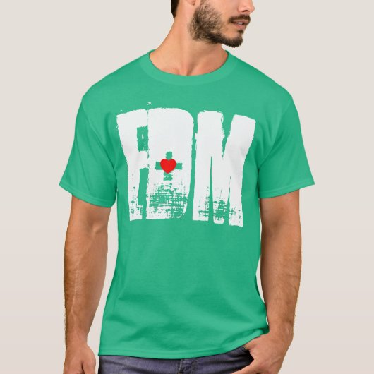 EDM IN HET HART T-SHIRT (Voorkant)