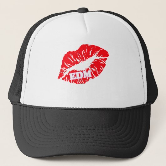 EDM Kiss Trucker Pet (Voorkant)