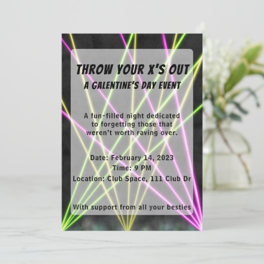 EDM met inachtneming van Galentines Kaart (Staand voorkant)