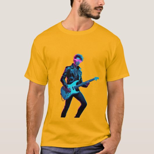 🎸🔥EDM & Rock Festival Vibes 🎸🔥 T-shirt (Voorkant)