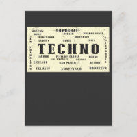 EDM Techno Underground International Rave Cities