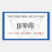 EdMo oppassen stickers (Voorkant)