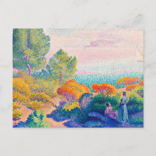 Edmond Cross, Twee vrouwen aan de kust, Briefkaart