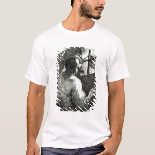 Edmond Dantes zit gevangen in de Chateau d'If T-shirt (Voorkant)