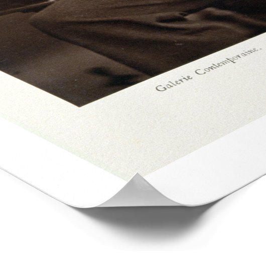 Edmond de Goncourt (1822-96) van 'Galerie Contemp' Poster (Hoek)