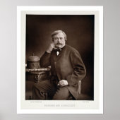 Edmond de Goncourt (1822-96) van 'Galerie Contemp' Poster (Voorkant)