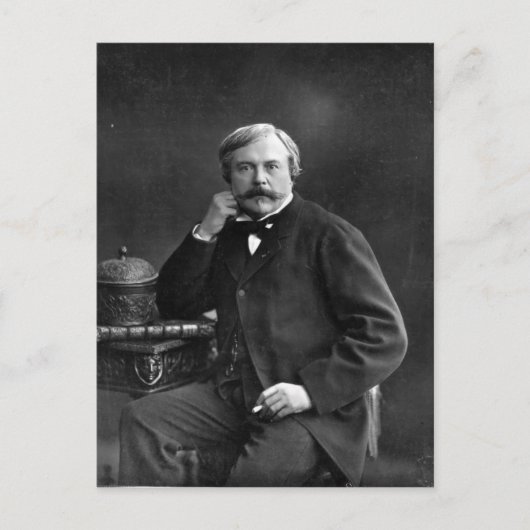 Edmond de Goncourt Briefkaart (Voorkant)