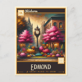 Edmond, Oklahoma | Antiek Briefkaart
