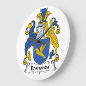 Edmonds Family Crest Grote Klok (Hoek)