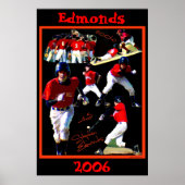 Edmonds Freshman Baseball Poster2 Poster (Voorkant)