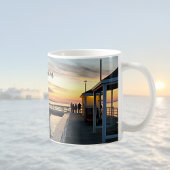 Edmonds Washington Pier op Sunset Koffiemok