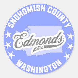 Edmonds, Washington Ronde Sticker