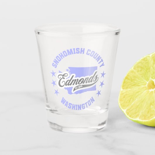 Edmonds, Washington Shot Glas (Voorkant)