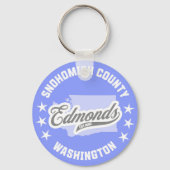 Edmonds, Washington Sleutelhanger (Achterkant)