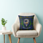 Edmonstone Schotse Clan Tartan & Crest Kussen (Stoel)
