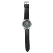 Edmonstone Schotse Clan Tartan & Wapen Horloge (Vlak)