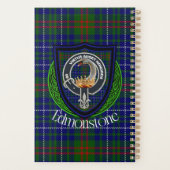 Edmonstone Schotse Clan Tartan & Wapen Planner (Achterkant)