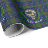 Edmonstone Scottish Clan Tartan & Crest Cadeaupapier (Rol Hoek)