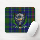 Edmonstone Scottish Clan Tartan & Crest Muismat (Met muis)