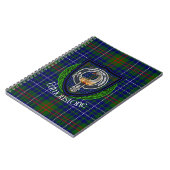 Edmonstone Scottish Clan Tartan & Crest Notitieboek (Linkerzijde)