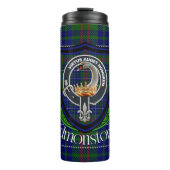 Edmonstone Scottish Clan Tartan & Crest Thermosbeker (Voorkant)