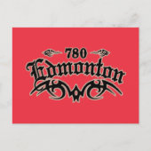 Edmonton 780 briefkaart (Voorkant)