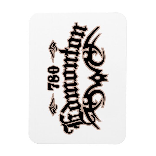 Edmonton 780 magneet (Verticaal)