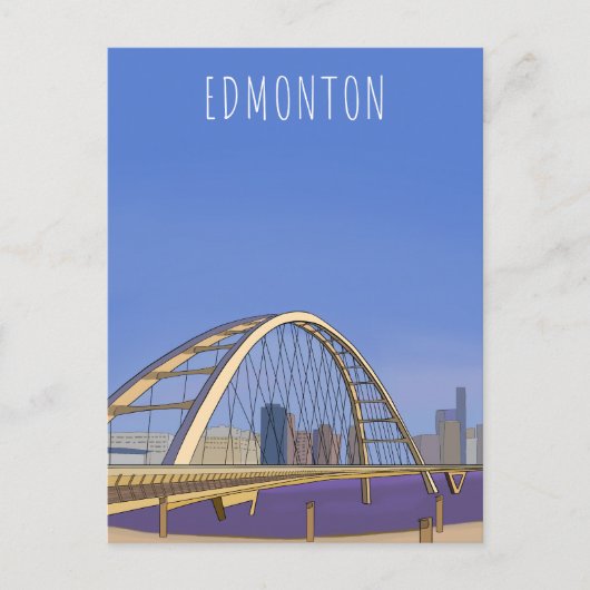 Edmonton Alberta Canada Briefkaart (Voorkant)