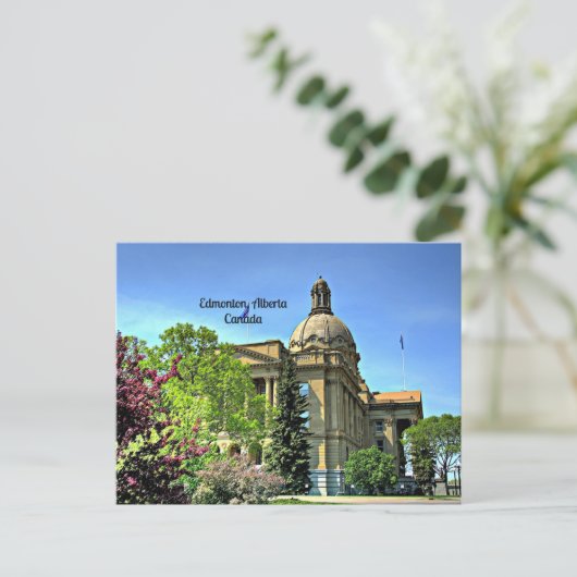 Edmonton, Alberta - Canada Briefkaart (Staand voorkant)