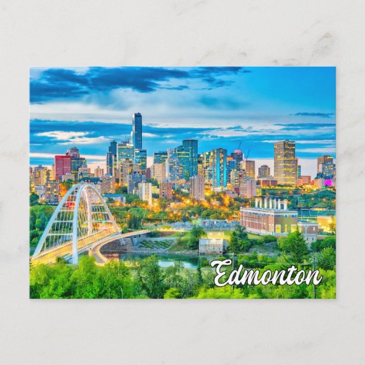 Edmonton, Alberta, Canada Briefkaart (Voorkant)