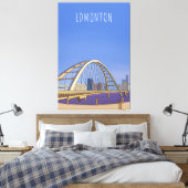 Edmonton Alberta Canada Canvas Afdruk (Insitu (Slaapkamer))