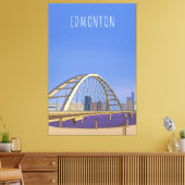 Edmonton Alberta Canada Canvas Afdruk (Insitu (Woonkamer))