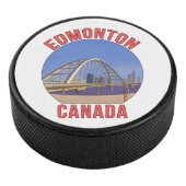 Edmonton Alberta Canada Hockey Puck (3/4)