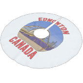 Edmonton Alberta Canada Kerstboom Rok (Gekanteld)