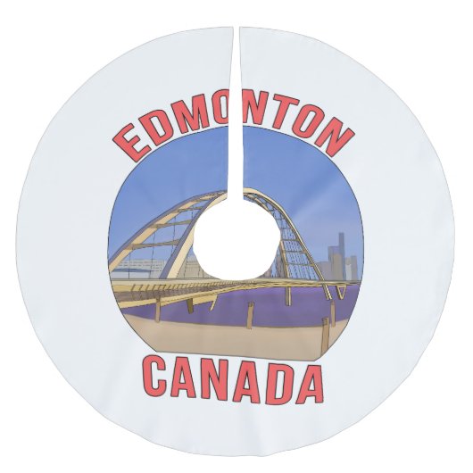 Edmonton Alberta Canada Kerstboom Rok (Voorkant)