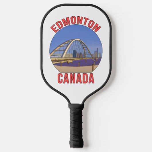 Edmonton Alberta Canada Pickleball Paddle (Voorkant)