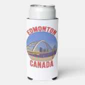 Edmonton Alberta Canada Seltzer Blikjeskoeler (Seltzer Achterkant)