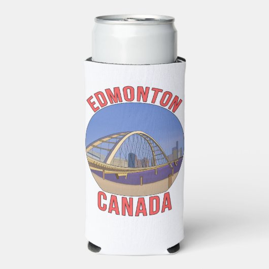 Edmonton Alberta Canada Seltzer Blikjeskoeler (Seltzer Voorkant)