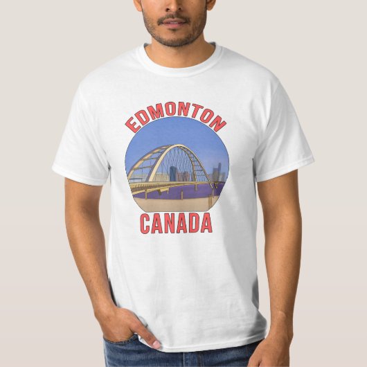 Edmonton Alberta Canada T-shirt (Voorkant)