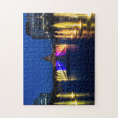 Edmonton Alberta Wettigheid Vountain Lights Legpuzzel (Verticaal)