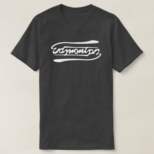 Edmonton Ambigram T-shirt (Design voorkant)